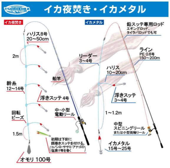 船釣り イカ イカ釣り 仕掛け 【公式通販】