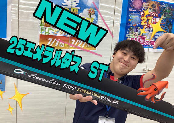 新商品】『25エメラルダス ストイストST』入荷しました✨ | 釣具のポイント