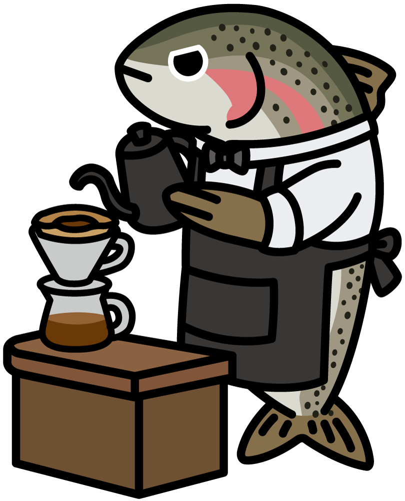 マスターのニジマス