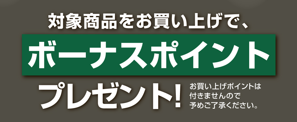 2026新商品キャンペーン ボーナスポイント
